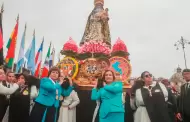Dina Boluarte rinde homenaje a Santa Rosa de Lima: Presidenta carga anda en plena procesin