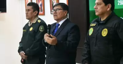 Ministro del Interior sobre detención seis policías en SJM