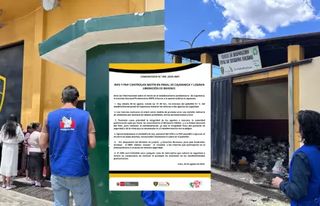 Motn en penal de Cajamarca