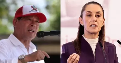 Premier Eduardo Arana responde a Claudia Sheinbaum