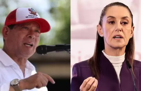 Premier Eduardo Arana responde a Claudia Sheinbaum