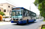 ATU: Marcha blanca del corredor Azul que unir el Cercado con SMP estar hasta el martes 2 de septiembre
