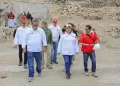 Dina Boluarte realiz visita a la isla El Frontn para evaluar construccin del penal