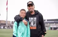Jefferson Farfn acompaa a su hijo menor en partido tras 'splica' de Melissa Klug: "Con mi galctico"