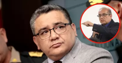 Ministro de Justica niega cualquier vínculo con Nicanor Boluarte.