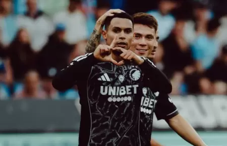 Marcos Lpez anot su primer gol con el Copenhague.