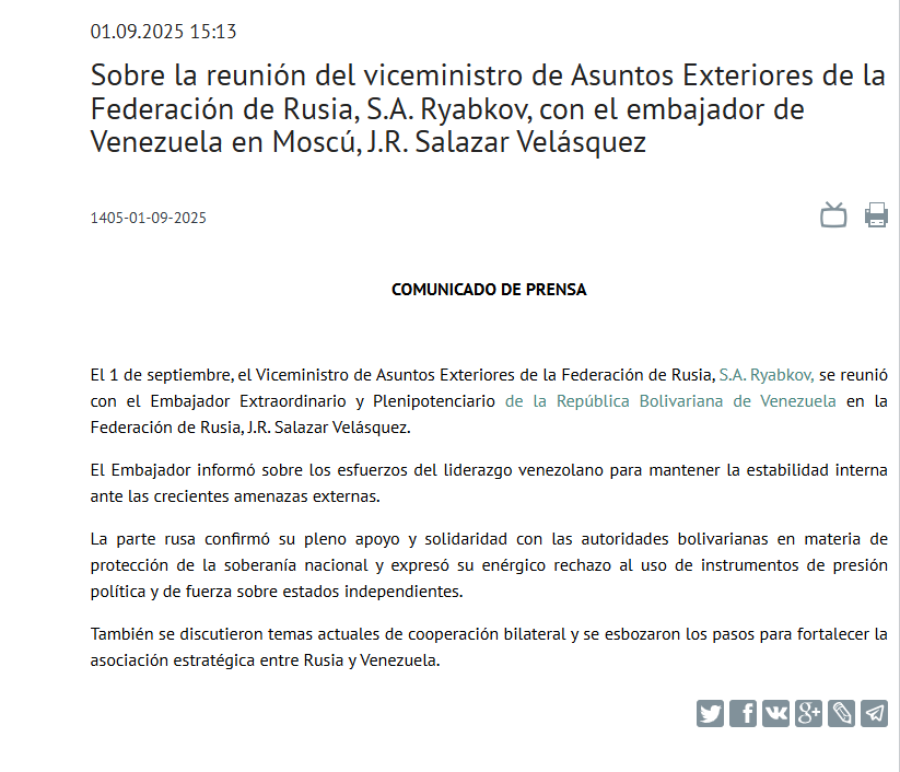 Comunicado