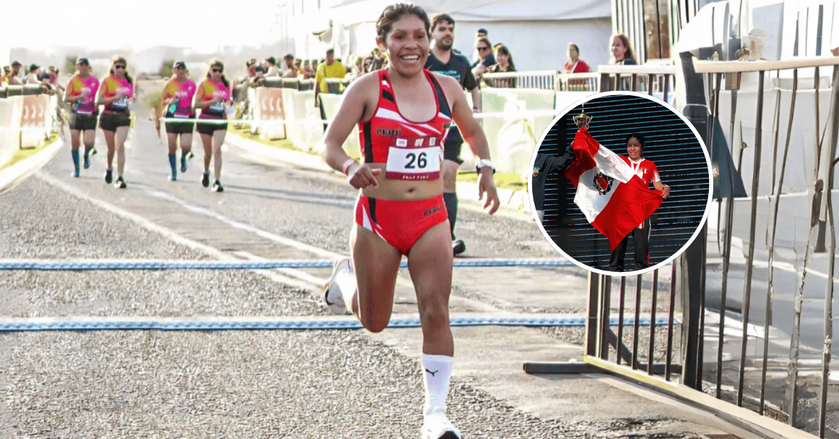 ¡Orgullo peruano! Deysi Castro obtuvo la medalla de oro en Sudamericano de Maratón