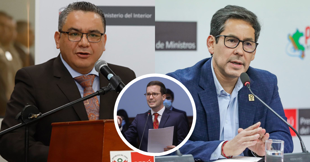 Alejandro Cavero rechaza retorno de Santiváñez y Demartini a PCM: "Este tipo de reciclajes no le hacen bien al país"