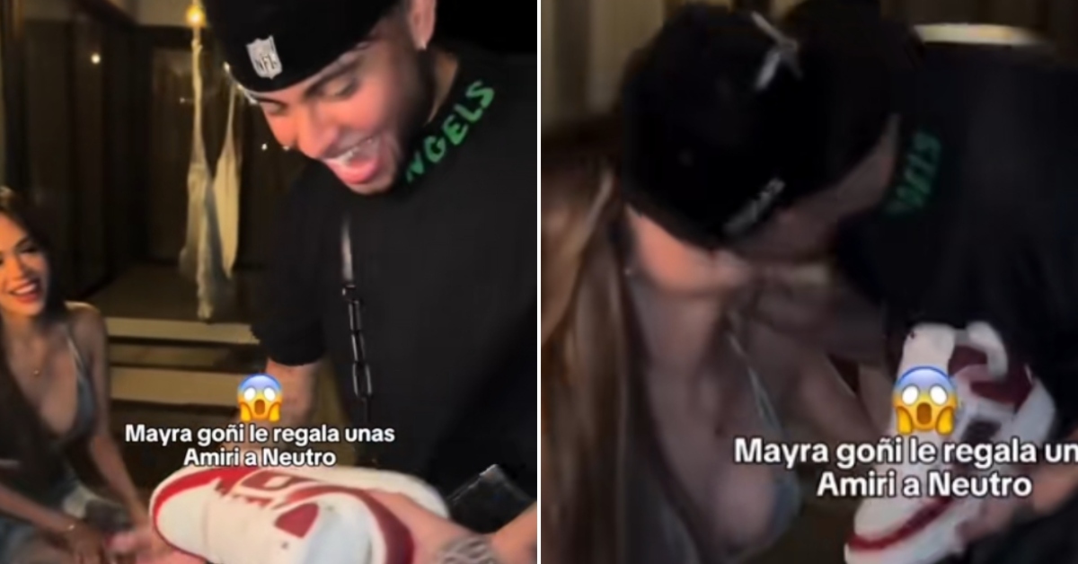 Mayra Goñi deja sin palabras a Neutro con costosas zapatillas de lujo en su cumpleaños 21