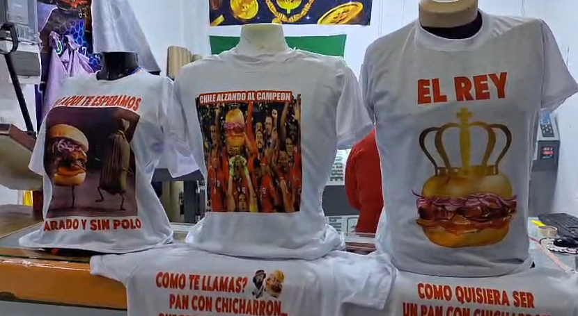 Polos del pan con chicharrn ganan popularidad en Gamarra.