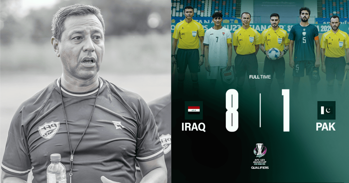 Estrepitoso debut de Nolberto Solano: Pakistán sub-23, dirigida por el DT peruano, fue goleada 8-1 por Irak