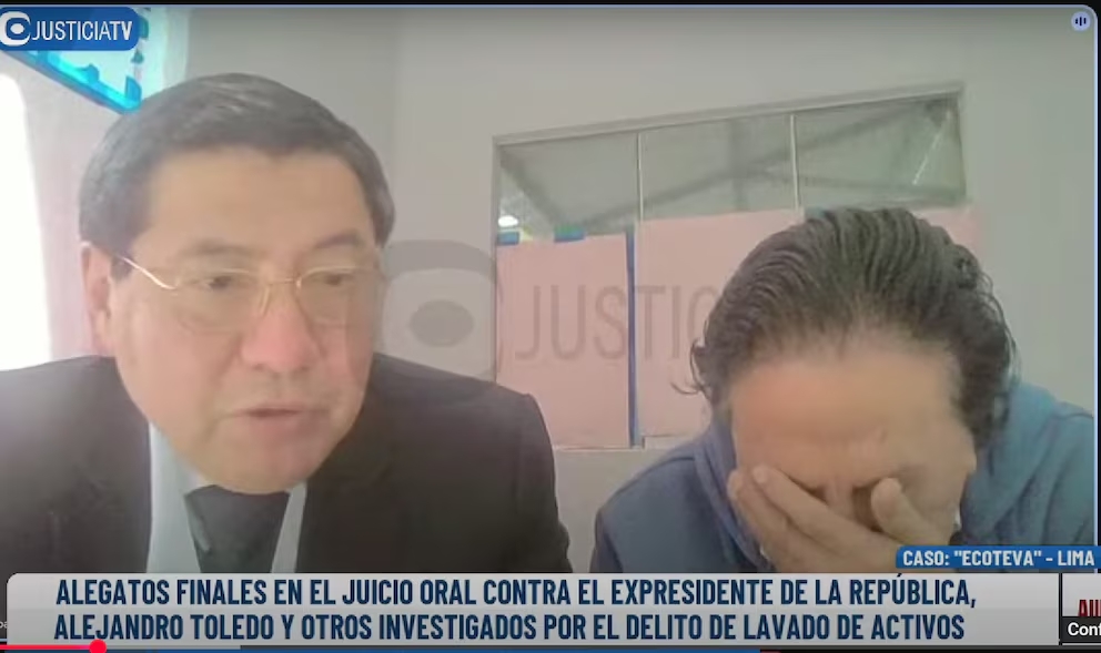 Alejandro Toledo en sus ltimos alegatos.