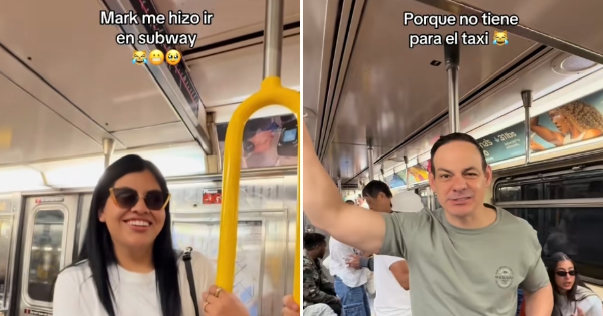 Mark Vito llevó a su novia a conocer a sus padres, pero no tenía para el taxi: "Me hizo ir en metro"