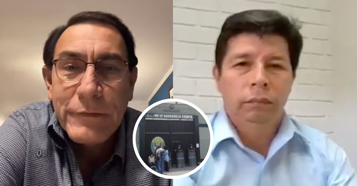 Martn Vizcarra tuvo encuentro con Pedro Castillo en penal de Barbadillo