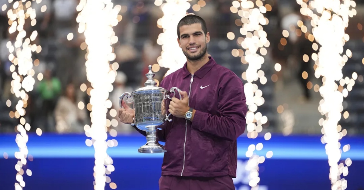 Carlos Alcaraz es bicampeón del US Open: Tenista español se impuso en cuatro sets al italiano Jannik Sinner