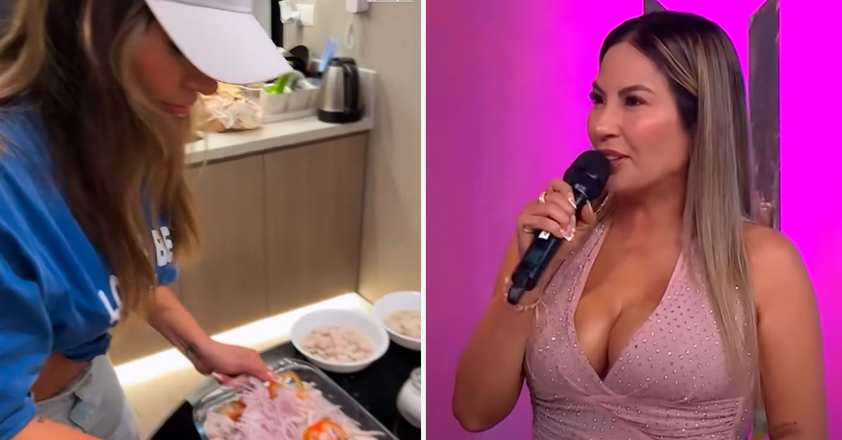 Pamela López afirma que ya NO tiene nanas y ella hace las labores de casa: "Amo cocinar"