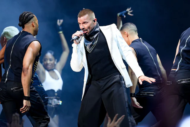Ricky Martin reciente edicin de los MTV VMAs