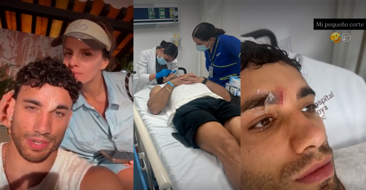 Said Palao revela detalles de su accidente en pleno viaje con Alejandra Baigorria.