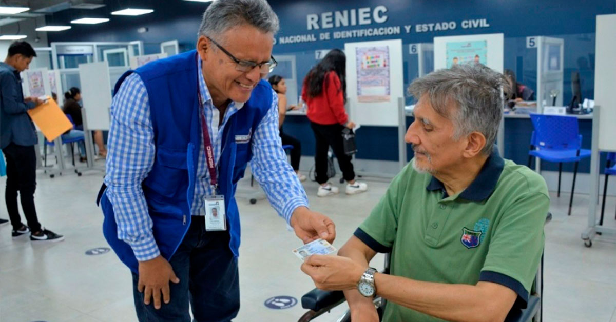 DNI electr�nico gratis para personas con discapacidad.