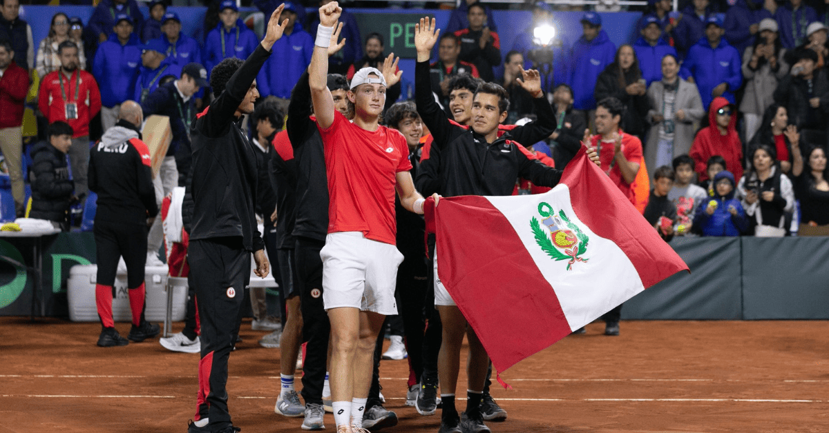 Perú derrotó 3-1 a Portugal en la Copa Davis y selló su clasificación a los Qualifiers 2026