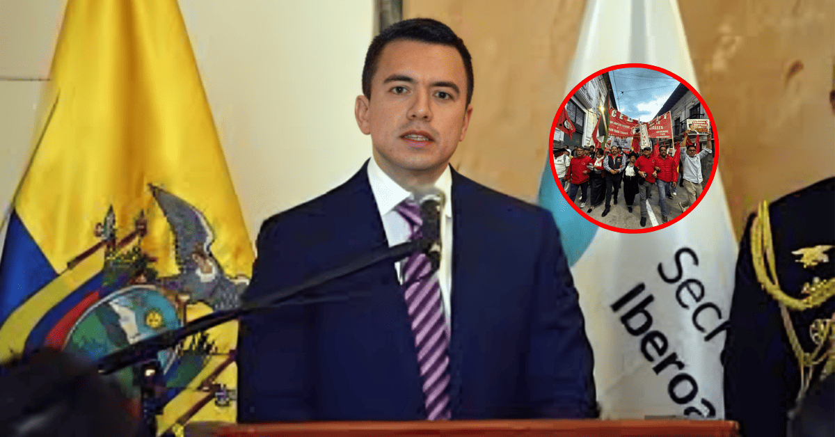 Crisis de diésel en Ecuador: Presidente Daniel Noboa declara estado de excepción en 7 provincias en medio de protestas