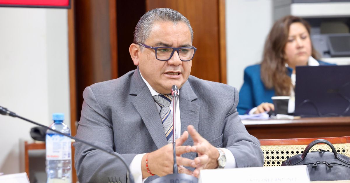 Ministro de Justicia en comisión de Fiscalización: Al sector caviar no le gusta Santiváñez