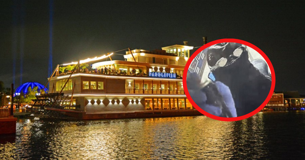 Robo en Disney World: Hombre con traje de buceo se llevó más de $ 10 mil de un bote restaurante