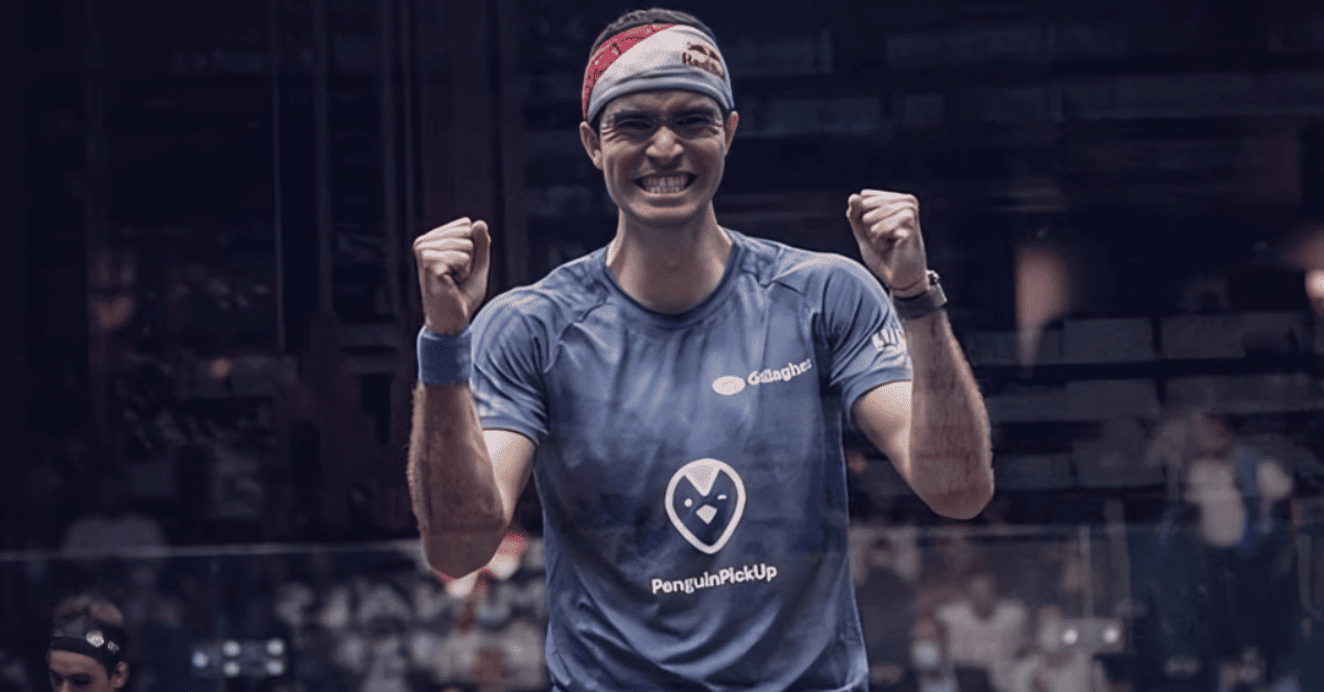 Diego Elías clasificó a la final del Abierto de Egipto de Squash 2025 tras derrotar al francés Víctor Crouin