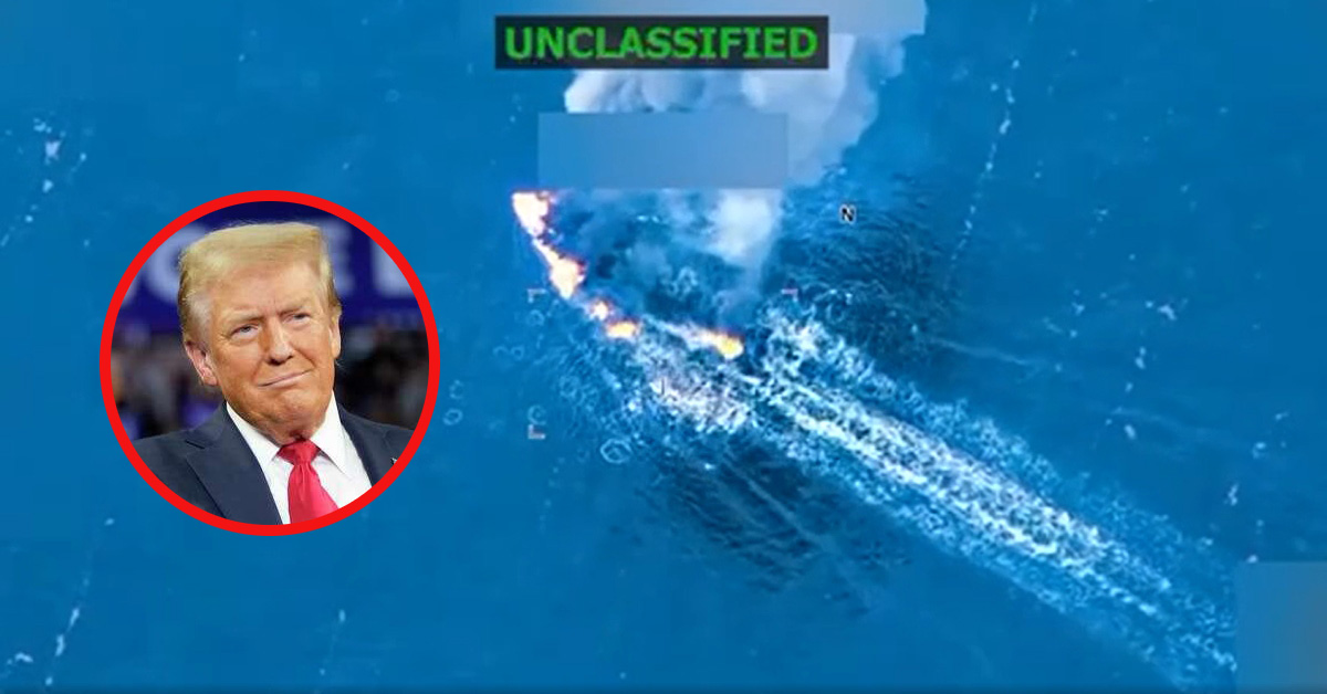 Donald Trump aseguró que sus fuerzas hundieron otro barco narcoterrorista en el Caribe