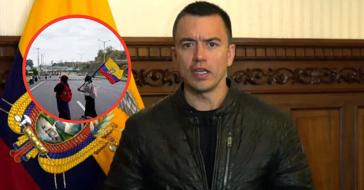 Daniel Noboa no viaja a Asamblea General de la ONU tras protestas en Ecuador