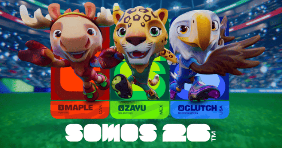 Maple, Clutch y Zayu: FIFA presenta a las flamantes mascotas de la Copa Mundial 2026