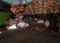 Accidente en el km 24 de la Panamericana Sur deja cinco heridos tras choque entre triler y bus turstico