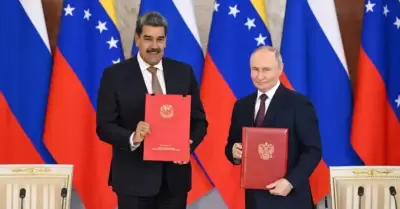 Nicols Maduro y Vladmir Putin.