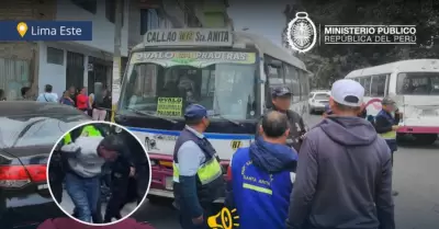 Fiscalía inicia investigación por asesinato de chofer en Santa Anita