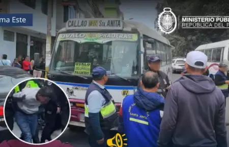 Fiscala inicia investigacin por asesinato de chofer en Santa Anita