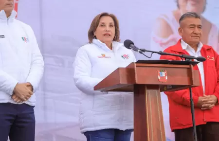 Dina Boluarte asegura que su Gobierno continuar trabajando
