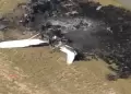 Dos aviones se estrellaron cuando aterrizaban en Estados Unidos: Una persona falleci y tres resultaron heridas