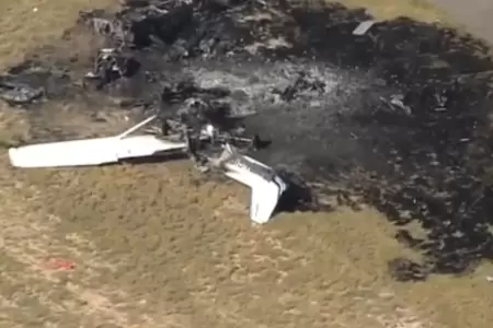 Dos aviones chocaron en aeropuerto de Colorado.