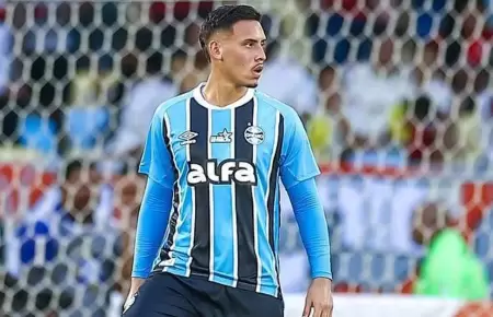 Erick Noriega se mostr emocionado tras debut con Gremio de Brasil.