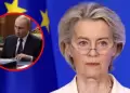 Avin que transportaba a la presidenta de la Comisin Europea sufri presunto ataque de interferencia rusa
