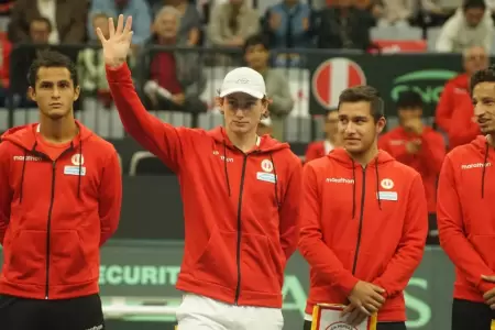 Per se alista para la Copa Davis.