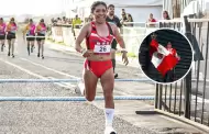 Orgullo peruano! Deysi Castro obtuvo la medalla de oro en Sudamericano de Maratn