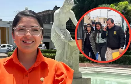 Detienen a Fiorella Muoz Zevallos, por presunto trfico de influencias