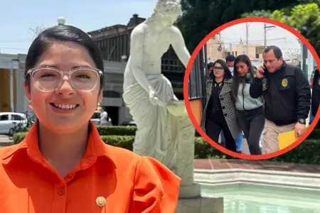 Detienen a Fiorella Muoz Zevallos, por presunto trfico de influencias