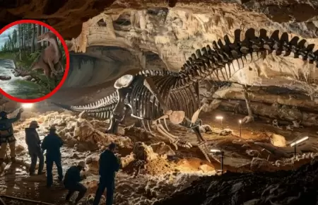 Los restos corresponden a una de las especies ms antiguas del mundo.