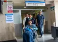 Gustavo Bueno fue dado de alta en el Hospital Rebagliati tras exitosa ciruga de columna