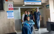 Gustavo Bueno fue dado de alta en el Hospital Rebagliati tras exitosa ciruga de columna
