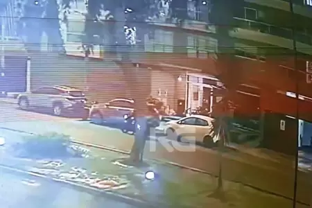 Cmaras de seguridad captaron asesinato en Lince