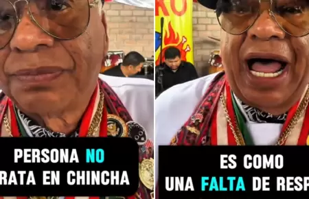 Don Pedrito es declarado persona no grata en Chincha